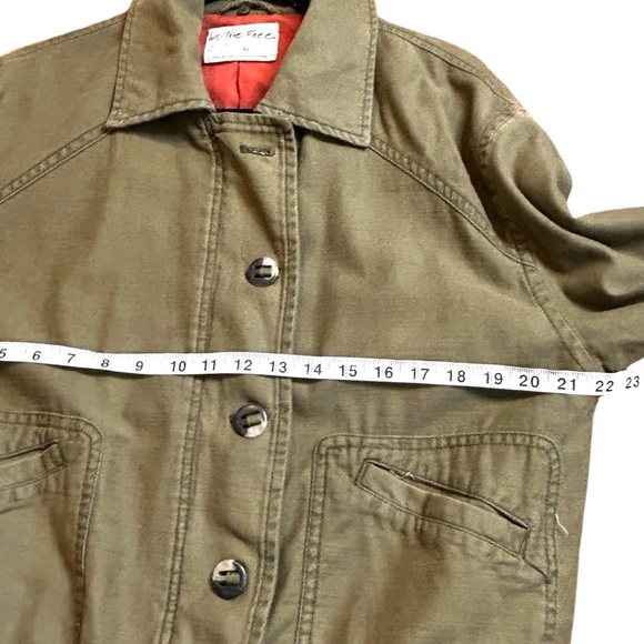 Free People We The Free Military Bomber Jacket - Picture 12 of 13